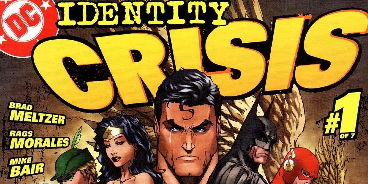 An image of the cover for DC Justice League Identity Crisis #1