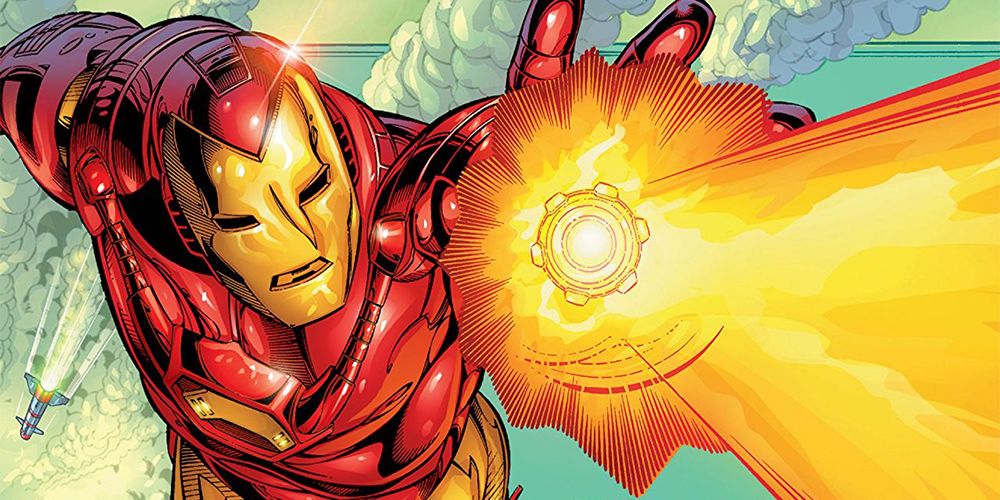 Iron Man repulsor blast