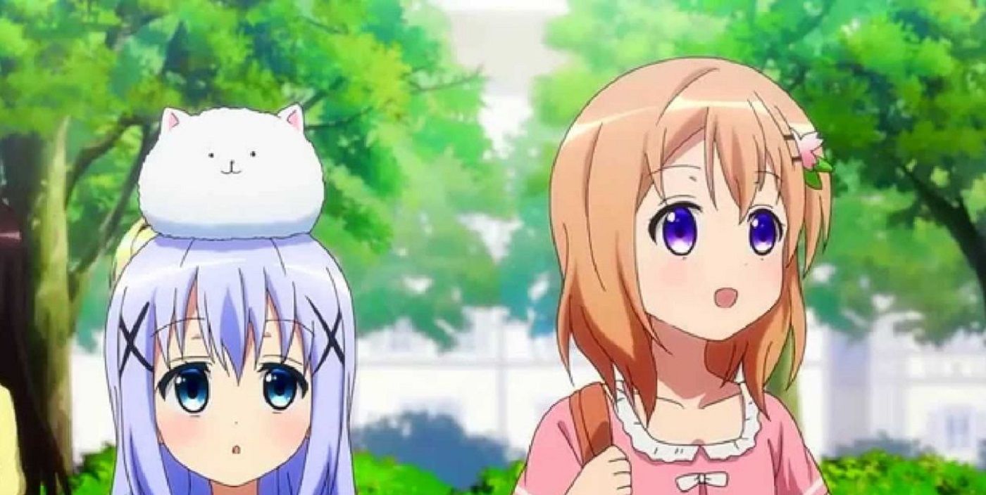 Chino, Tippy and Cocoa from Is The Order A Rabbit?