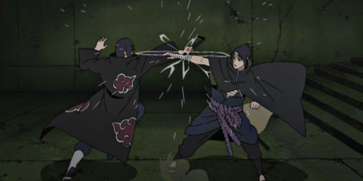 itachi vs sasuke In The Uchiha Hideout