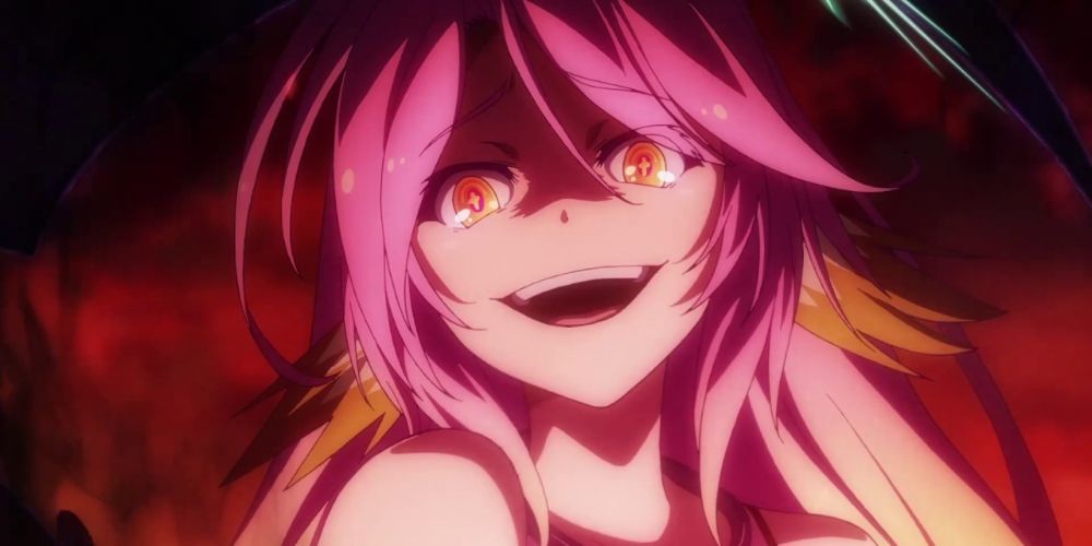 Jibril From No Game, No Life evil laugh