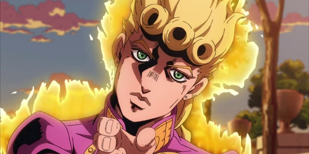 JoJo Golden Wind Giorno Giovanna Stand Use