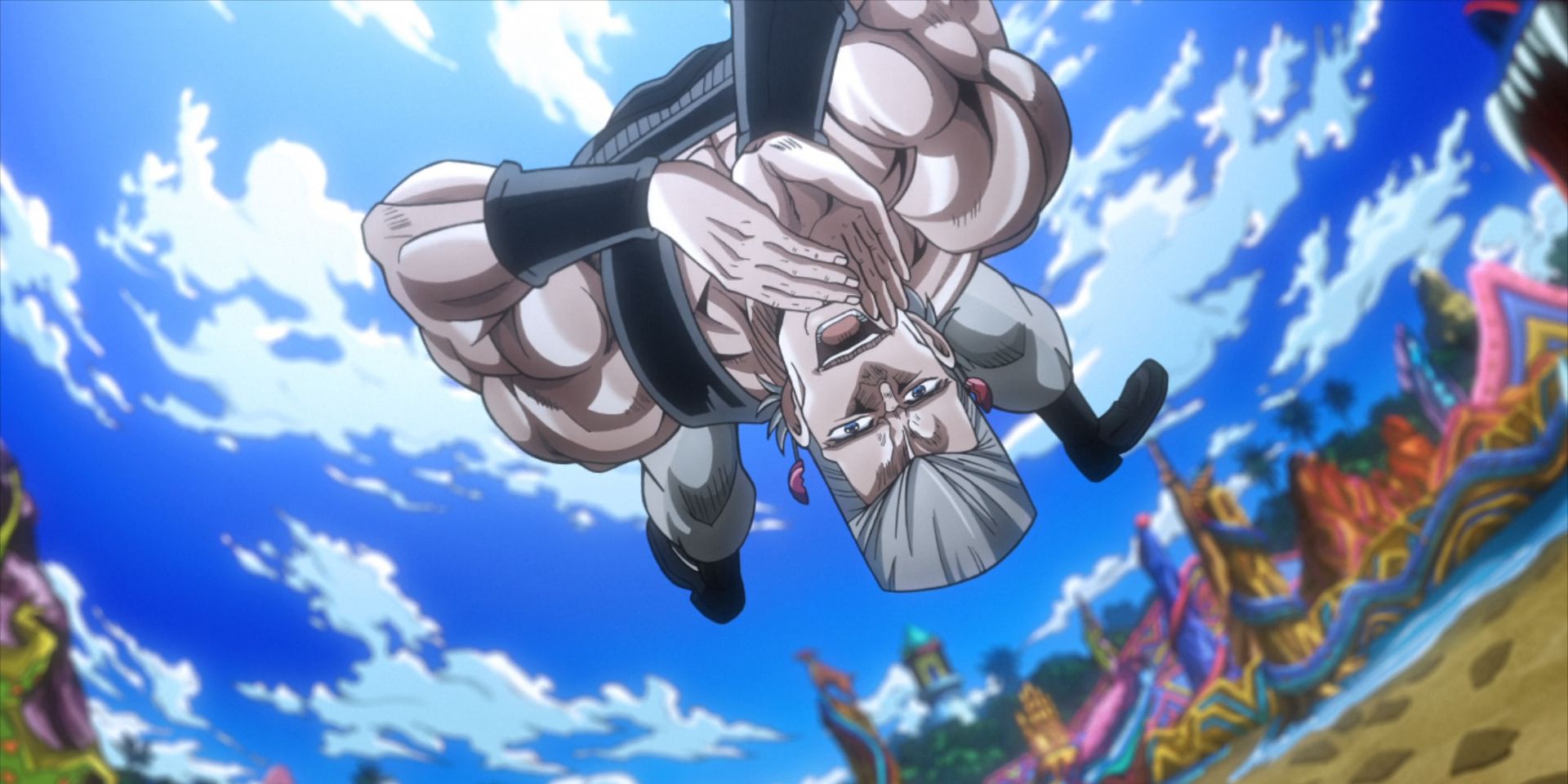 Polnareff from Stardust Crusaders is Gleeful