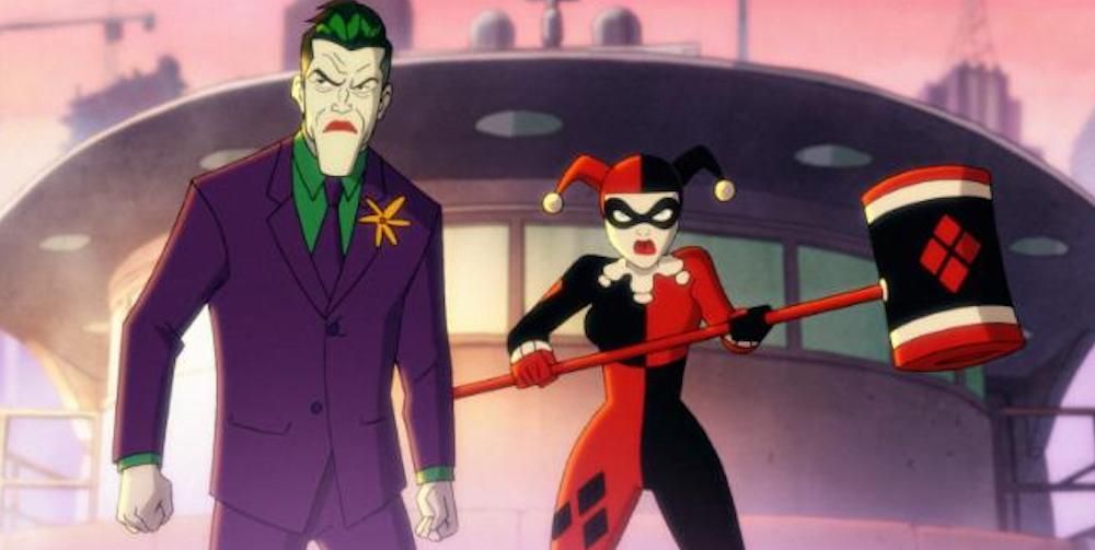 Joker-Harley-mallet-Harley Quinn-on-DC Universe