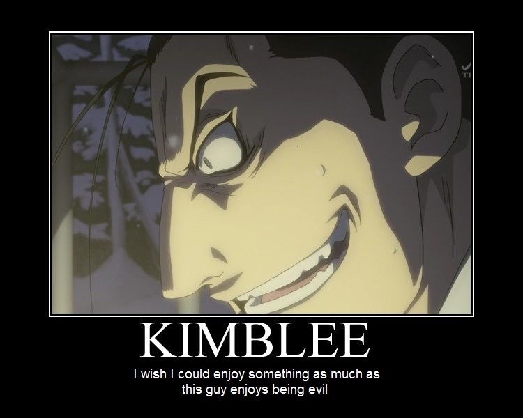 Kimblee's evil smile meme