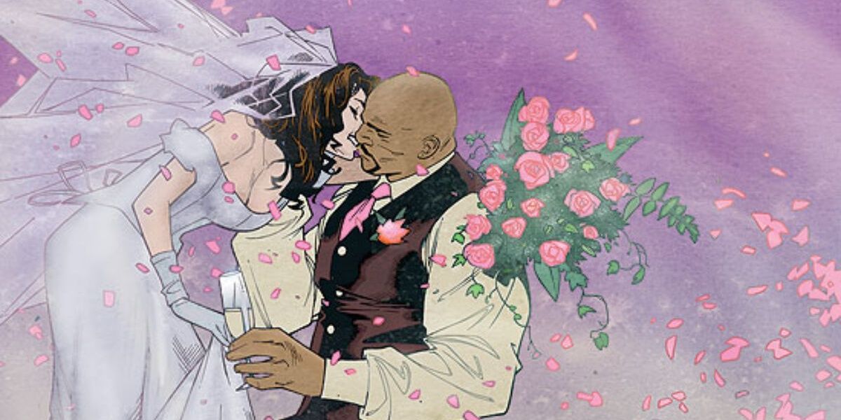 Luke Cage And Jessica Jones Wedding Kiss