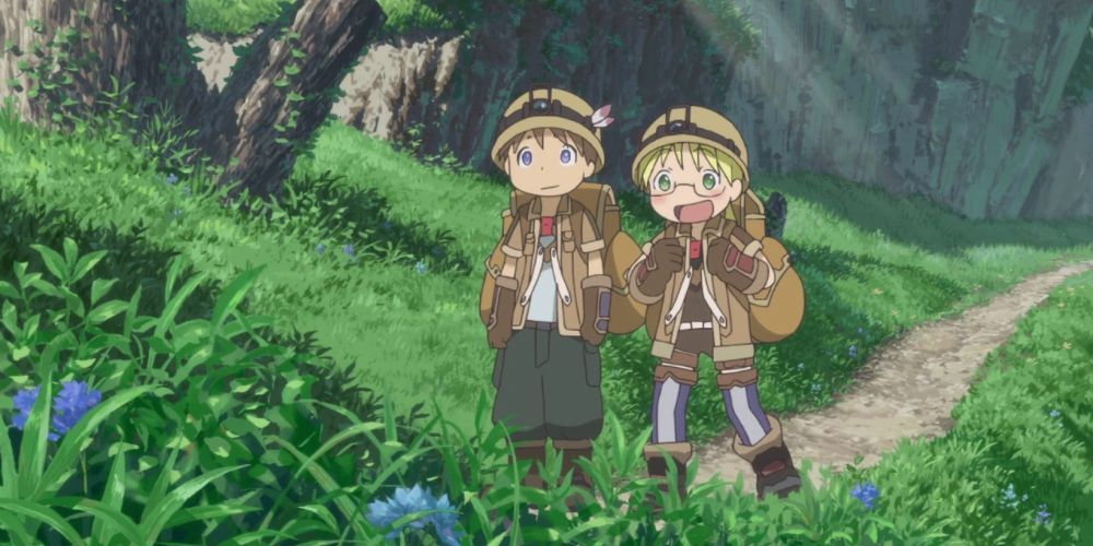 Made in Abyss riko reg forest robot boy