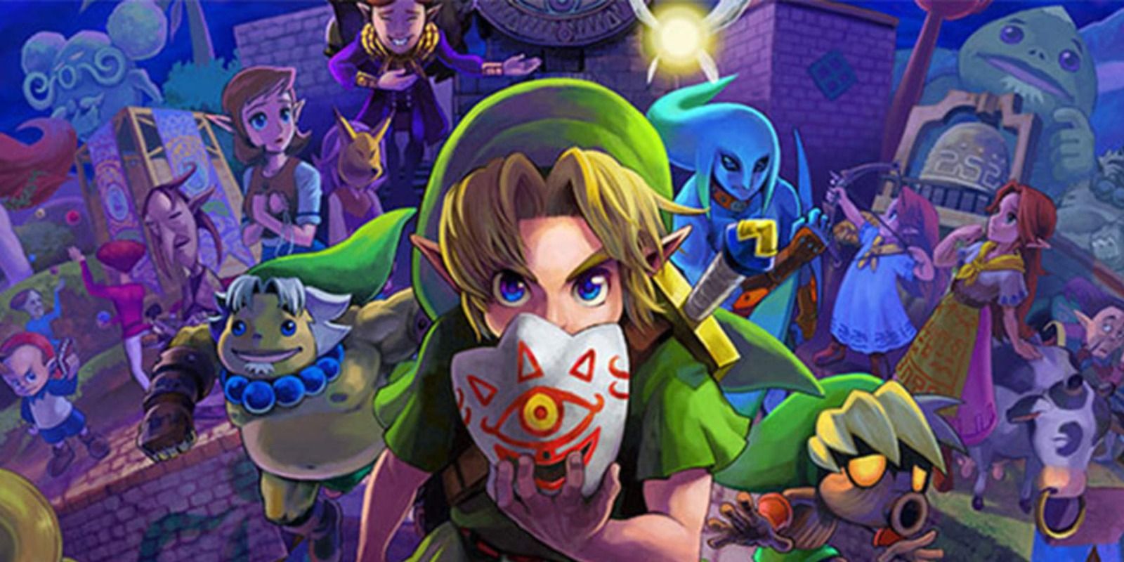 Zelda: Majora's Mask promo art