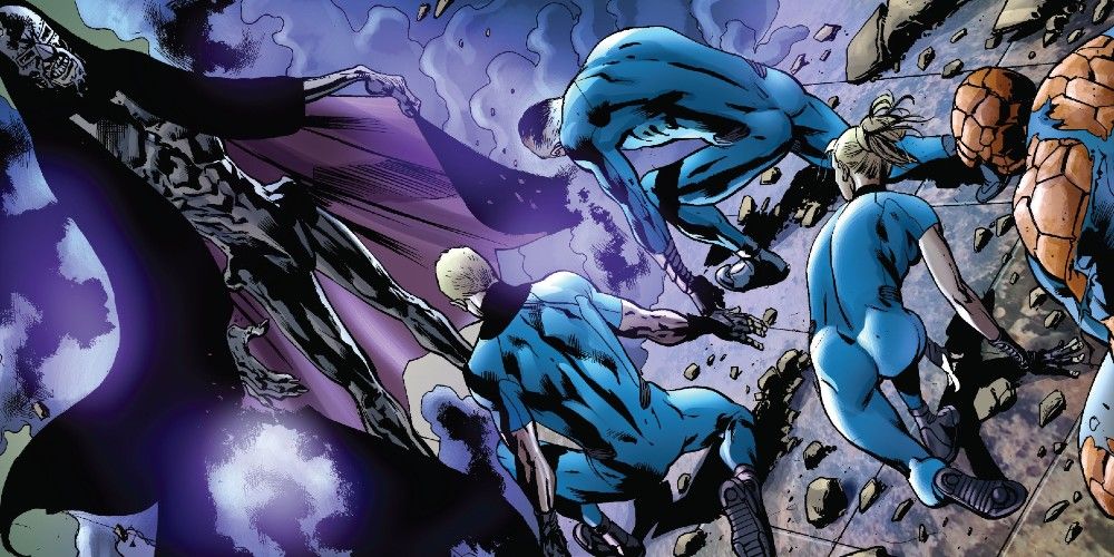 The Marquis of Death defeats the Fantastic Four