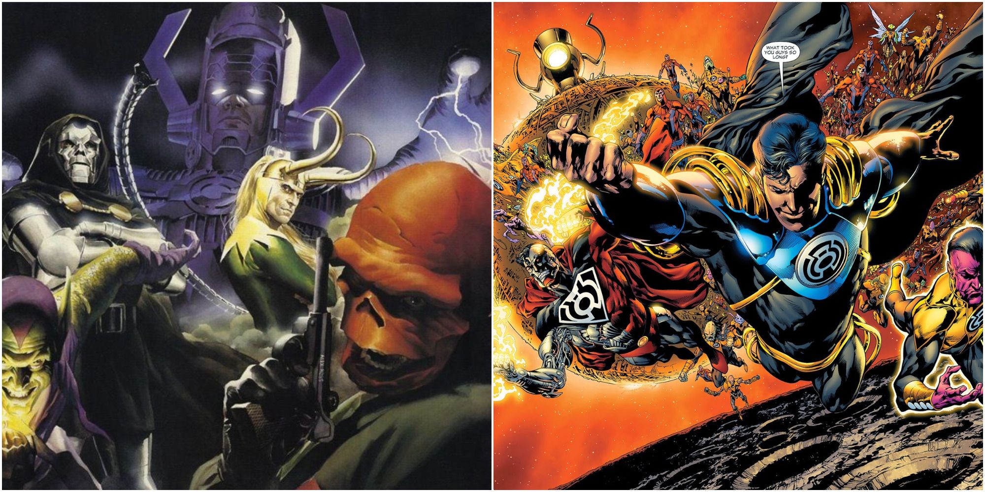 Marvel Villains and the Sinestro Corps