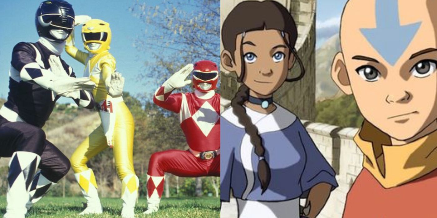 Mighty Morphin Power Rangers And Avatar The Last Airbender