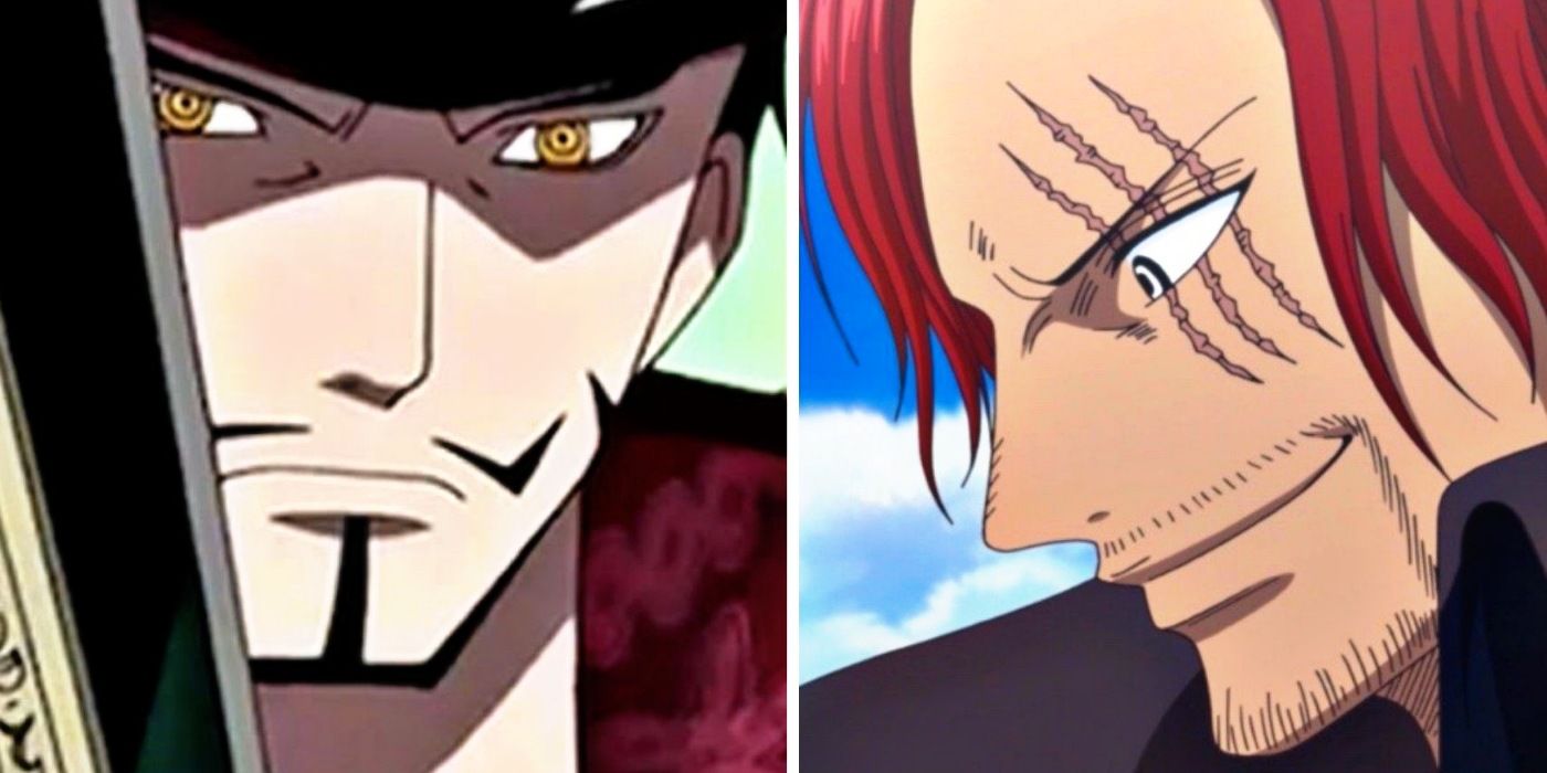 Mihawk vs Shanks