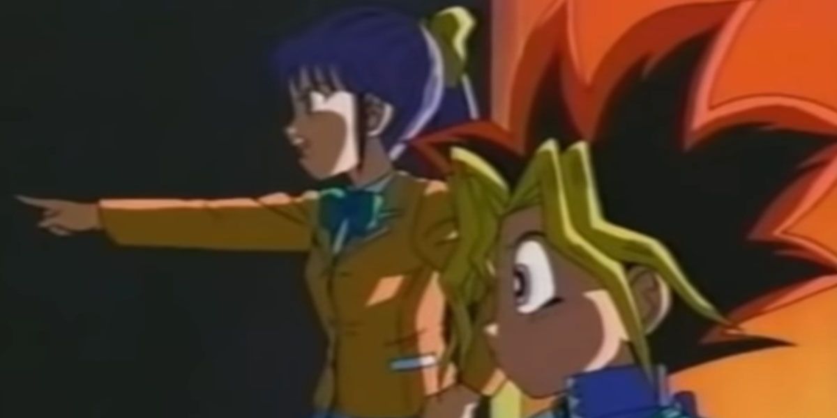 Miho Nosaka And Yugi Muto Telling Her Stalker Off For Drugging Their Friends