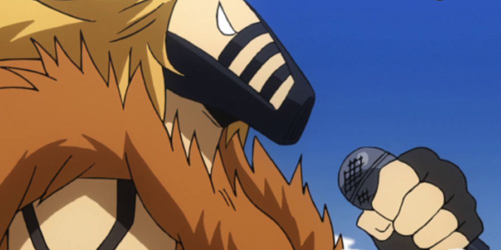 Anime My Hero Academia Hound Dog Delivers Speech