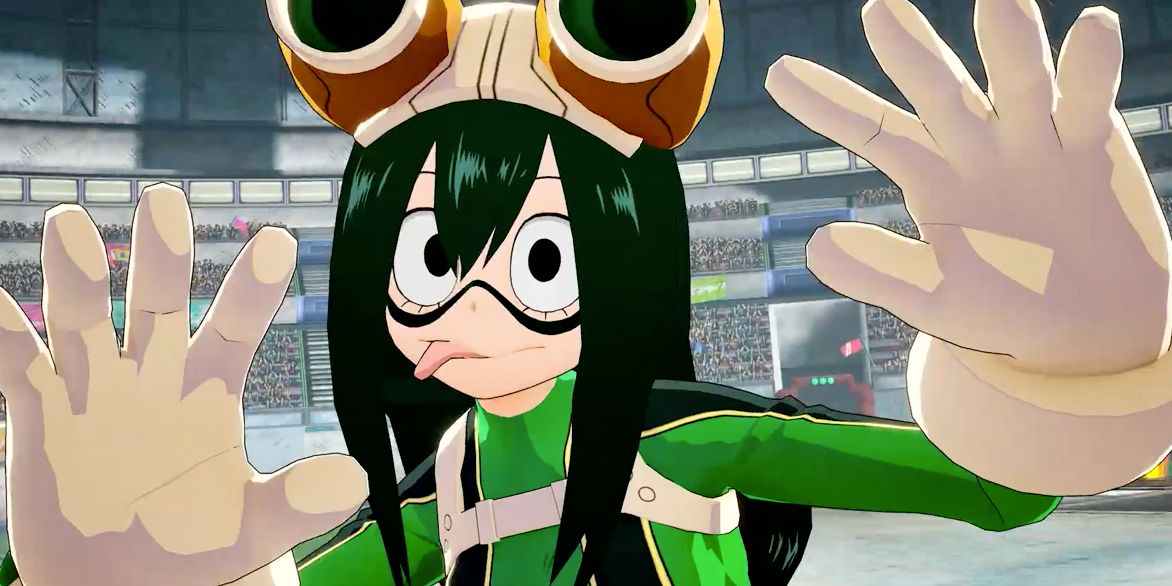 PS4 My Hero Academia One's Justice 2 Game Tsuyu Asui Froppy Suction Hands