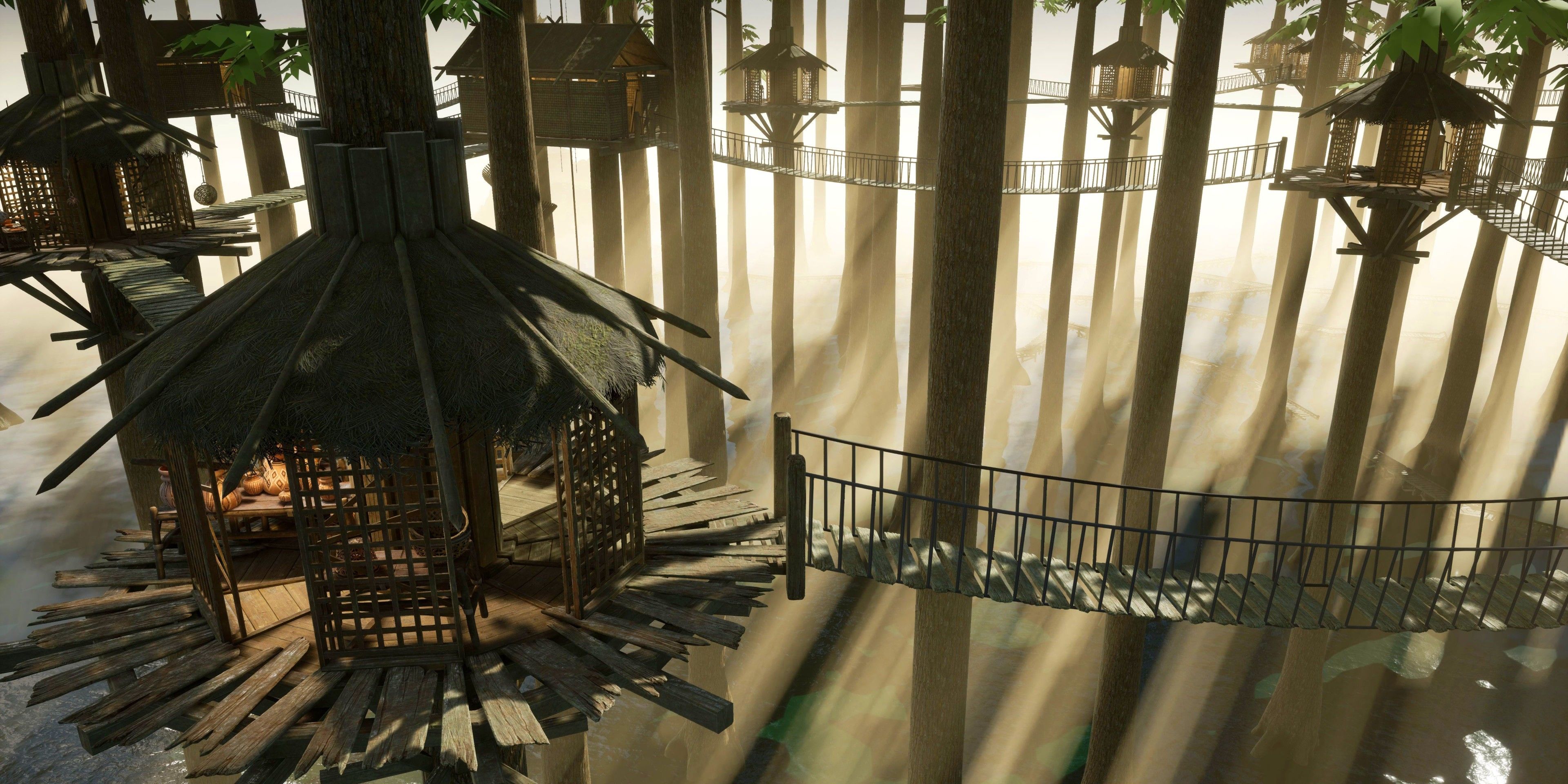 Myst VR treehouse