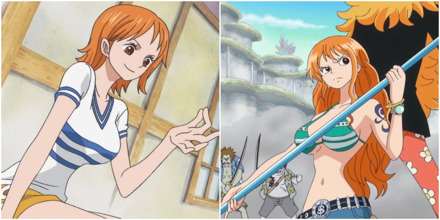 The fluctuations in Namis' character design over timewhat do you guys  think? (Anime) : r/OnePiece