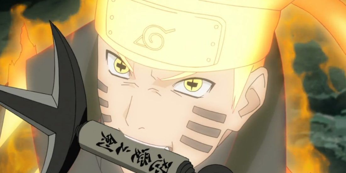 Naruto in six paths sage mode