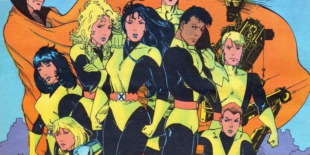 the new mutants in the comics