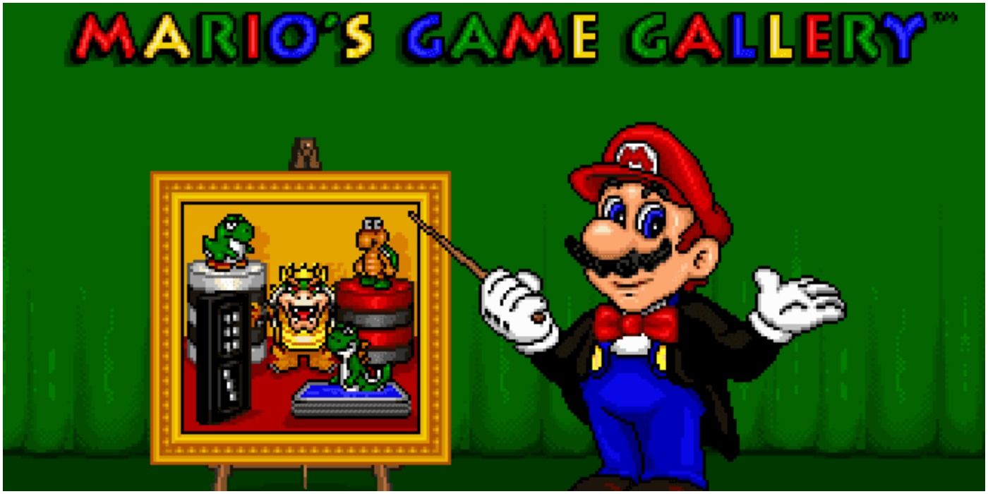 mario's game gallery opening