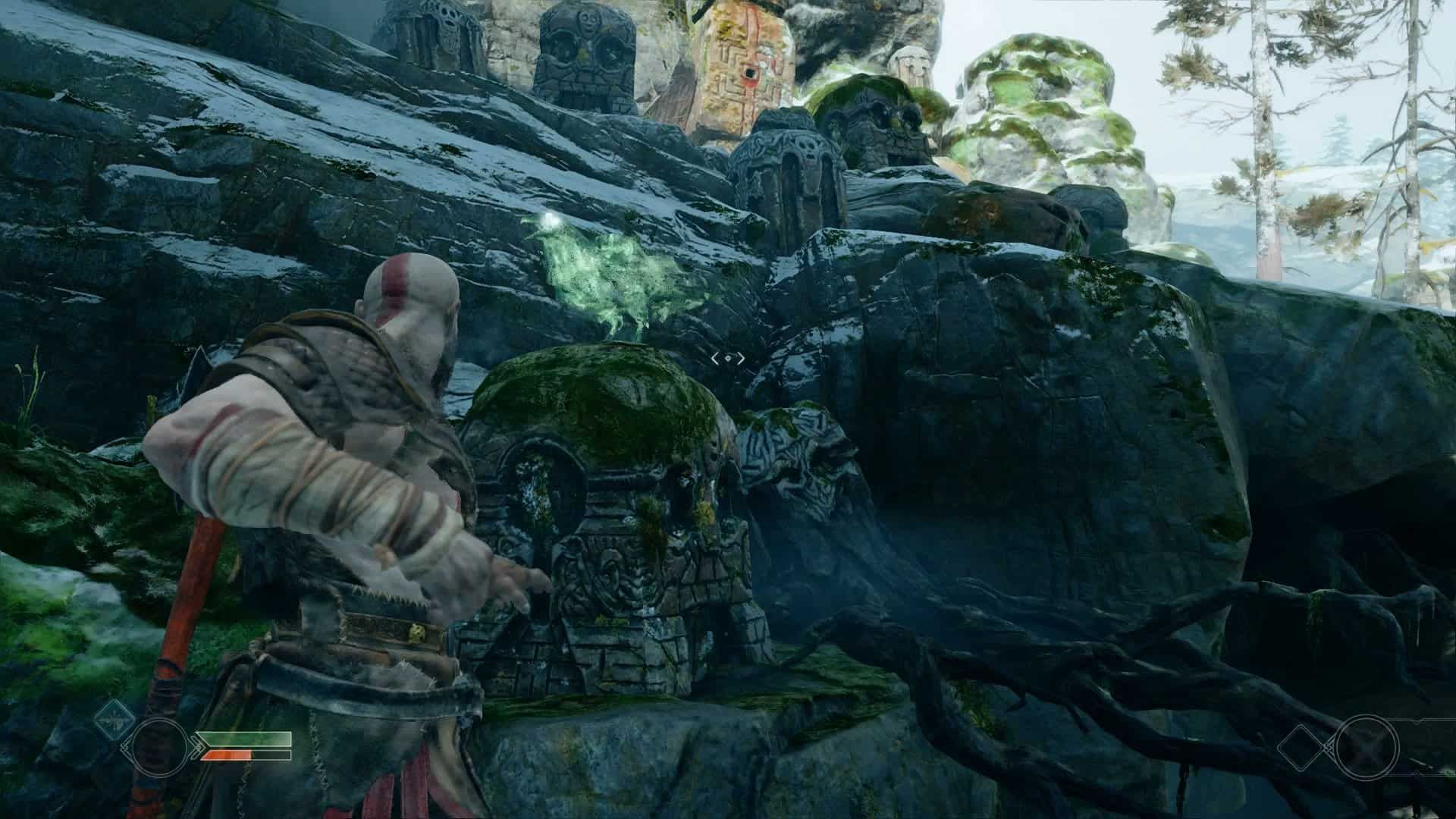 Kratos at Odin Raven.
