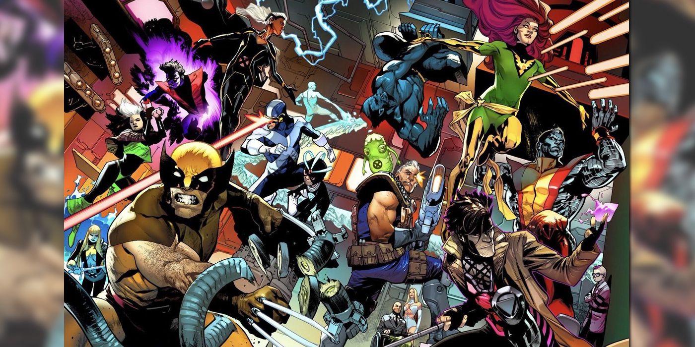 X-Men's House of X/Powers of X - Mahmud Asrar variant comic covers