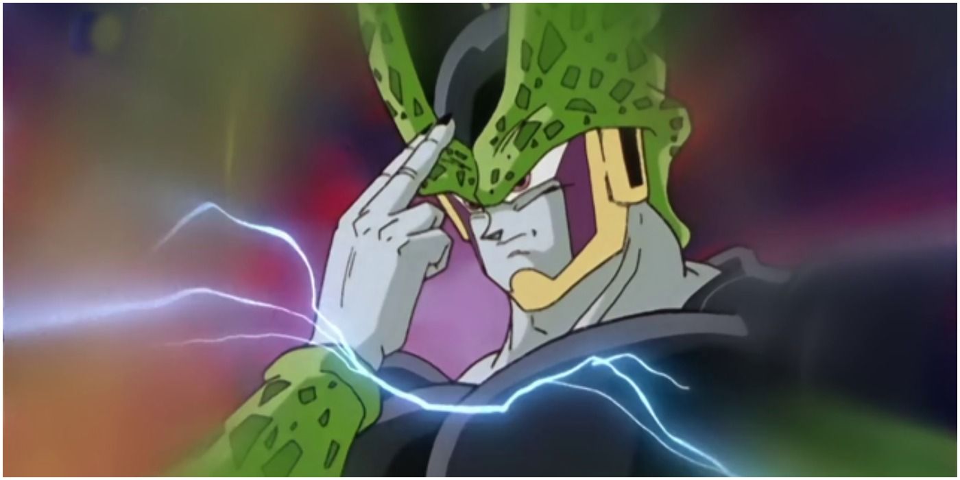 Perfect Cell Using Instant Transmission, Dragon Ball Z