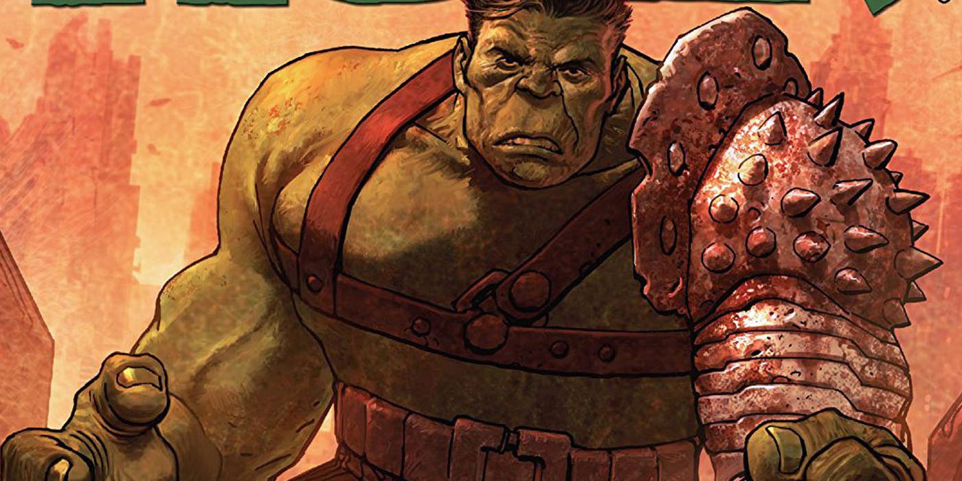 Hulk in his gladiator gear