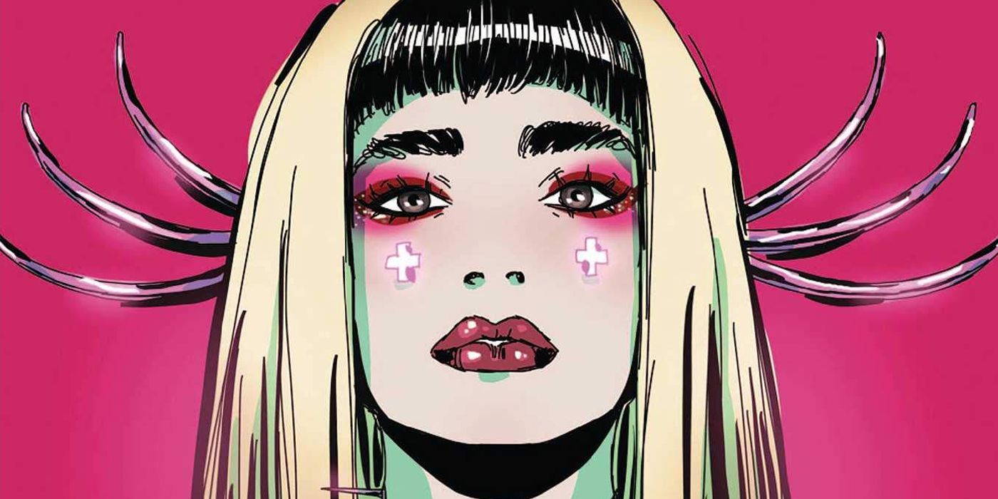 Poppy's Inferno selling Comic Book (Blue variant)