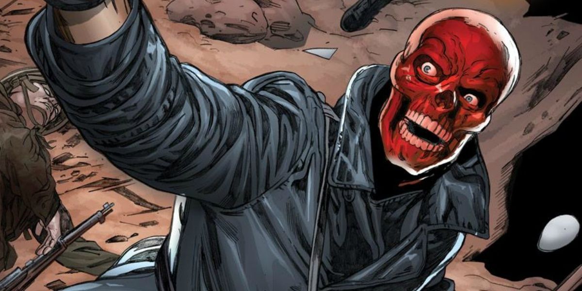 Red Skull With Cosmic Cube Marvel Comics