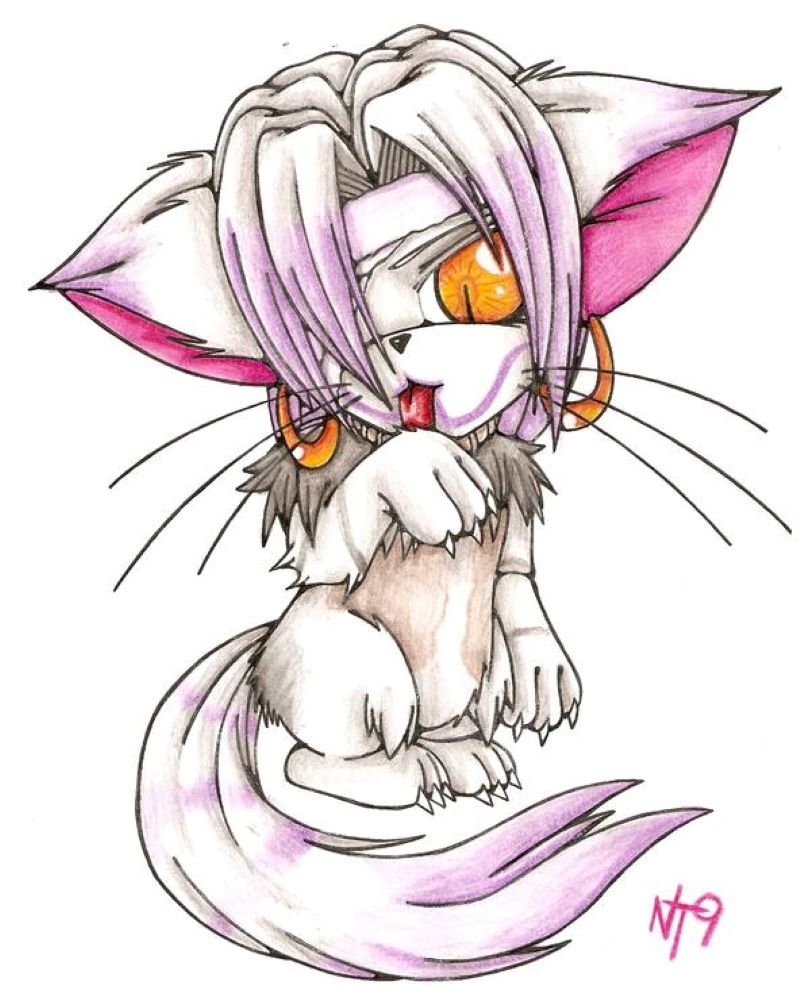 Rem Kitty fan art by Neotokyo9