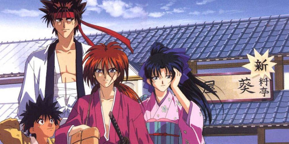 The cast of Rurouni Kenshin.