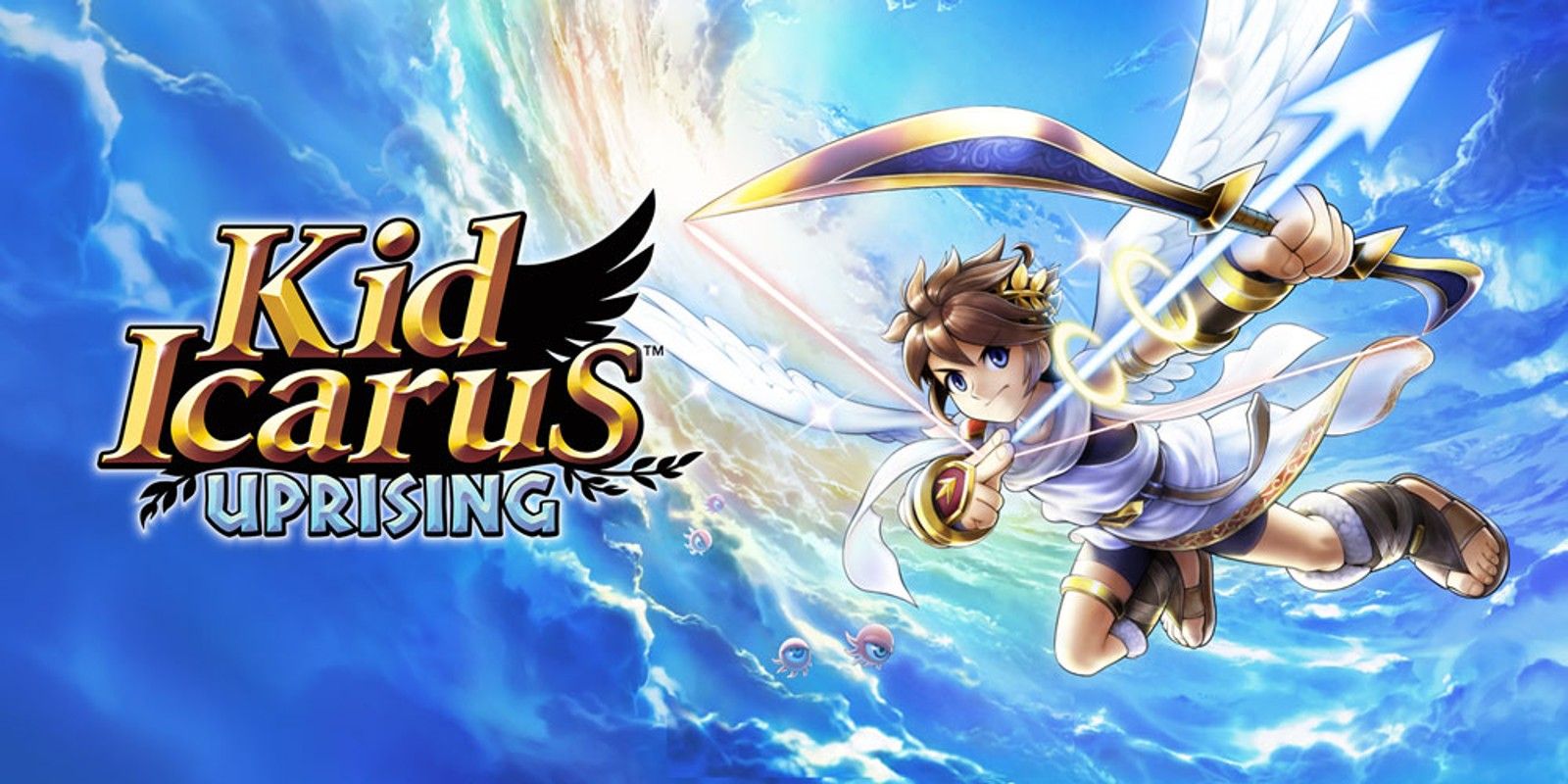 The key art for Kid Icarus Uprising