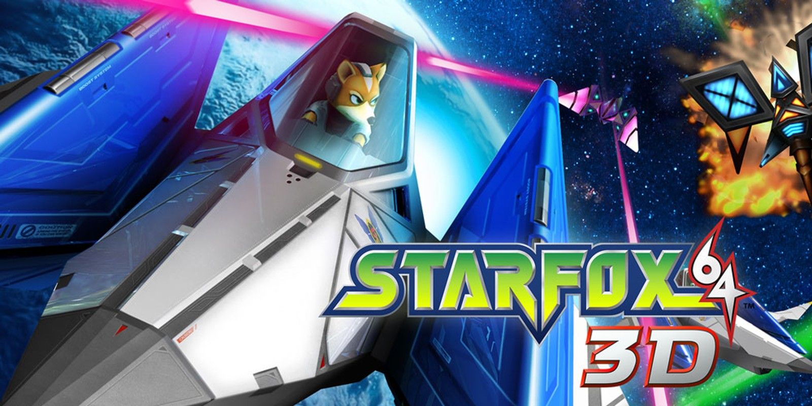 The official Star Fox 64 3D Nintendo UK image