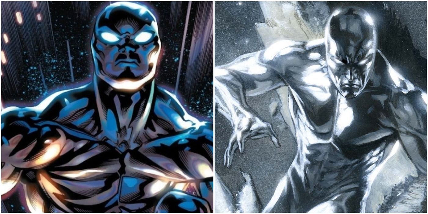 Silver Surfer dual image
