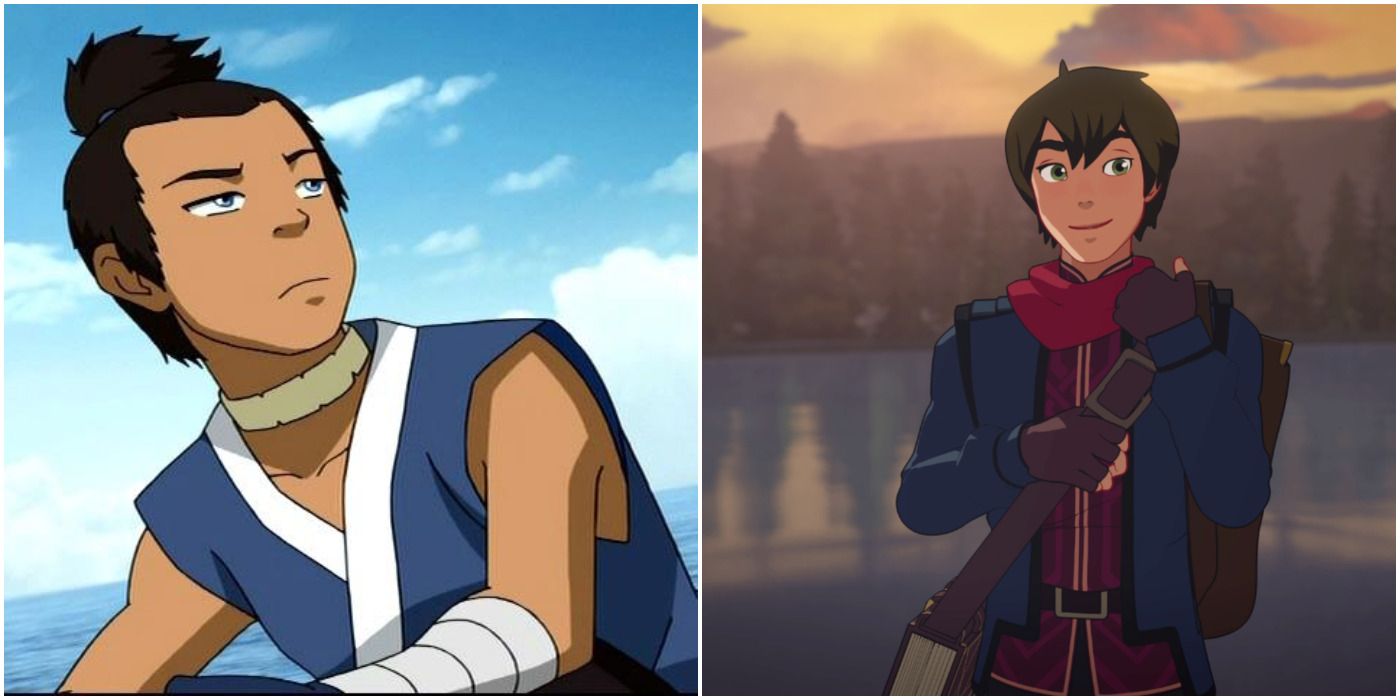 Sokka from Avatar: The Last Airbender &amp; Callum from The Dragon Prince