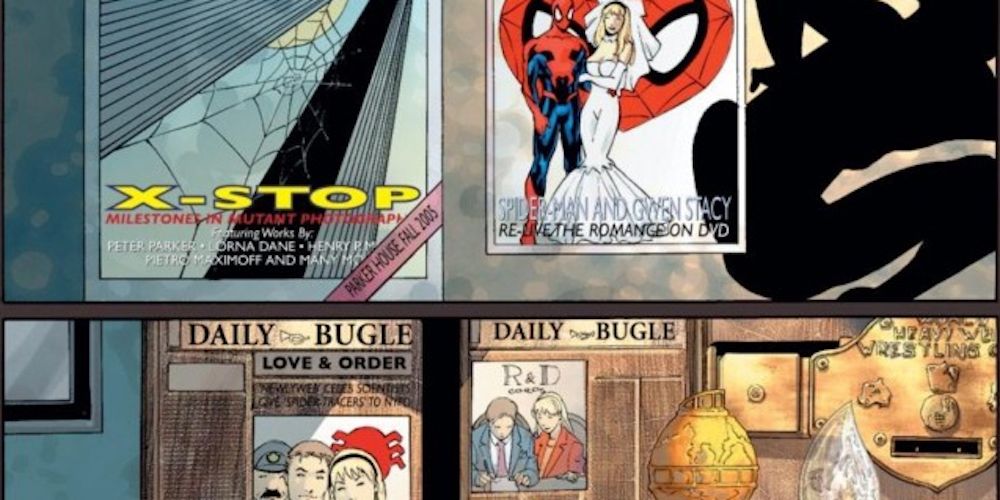 Spider-Man House Of M Jameson Daily Bugle Articles Praise Spider-Man