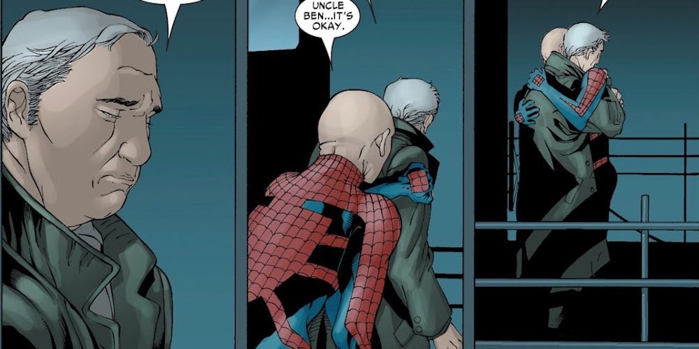 Spider-Man House Of M Peter Parker Chat With Uncle Ben