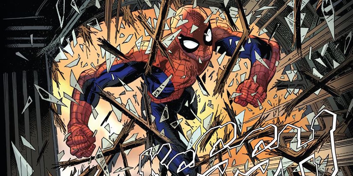 Spider-Man saving Norman Osborn