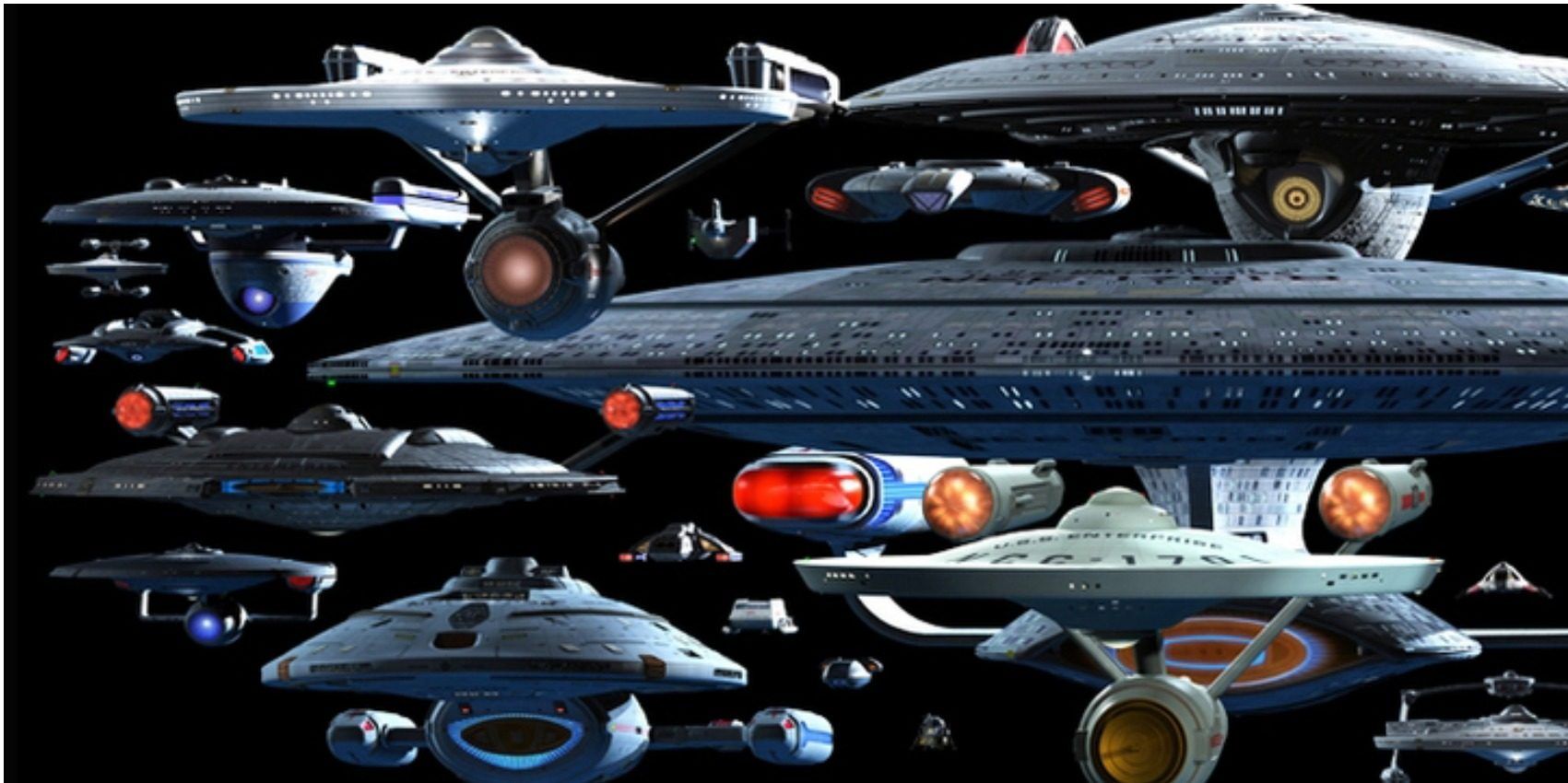Star Trek Enterprise Ships