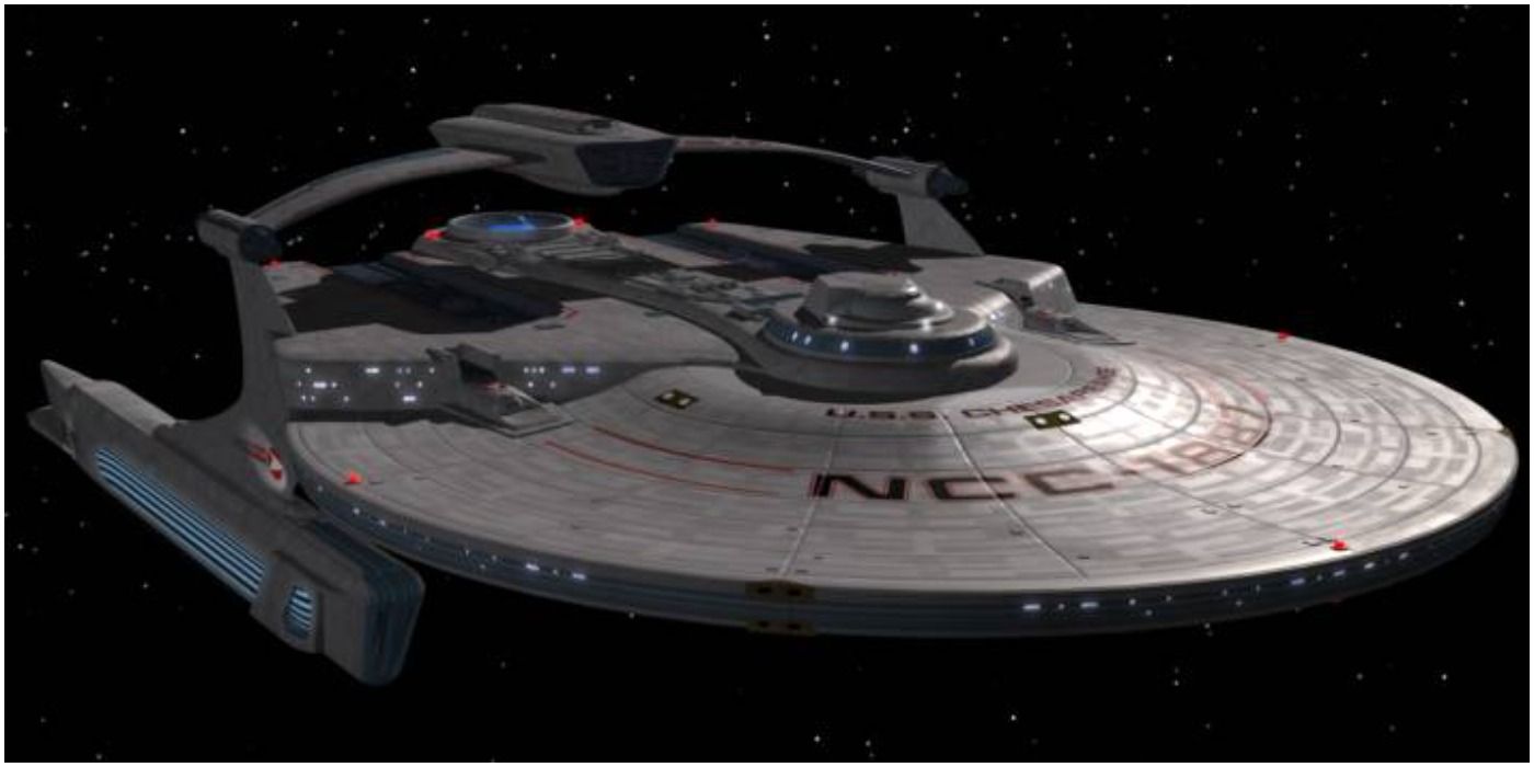 Star Trek Miranda Class Ship