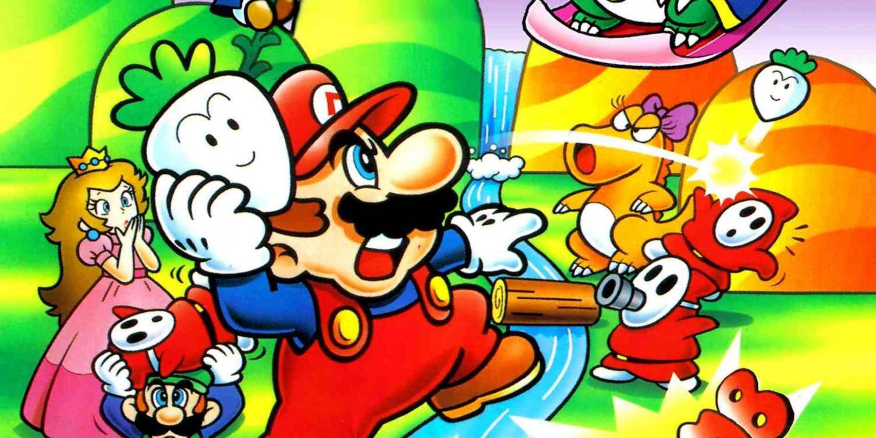 The US version of Super Mario Bros 2