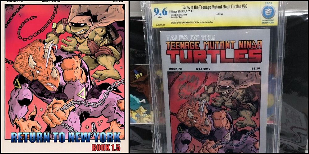 Tales of the TMNT #70 comic book published in 2010