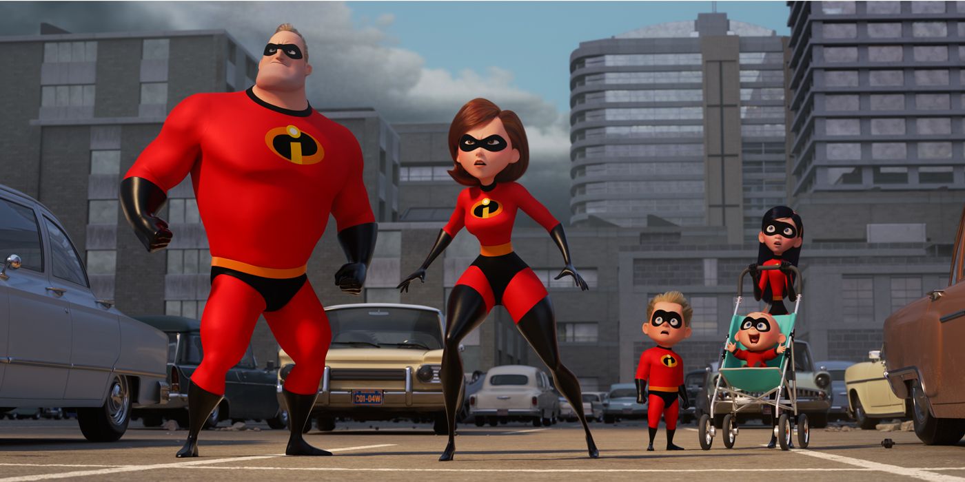 Incredibles family ready to fight The Underminer 