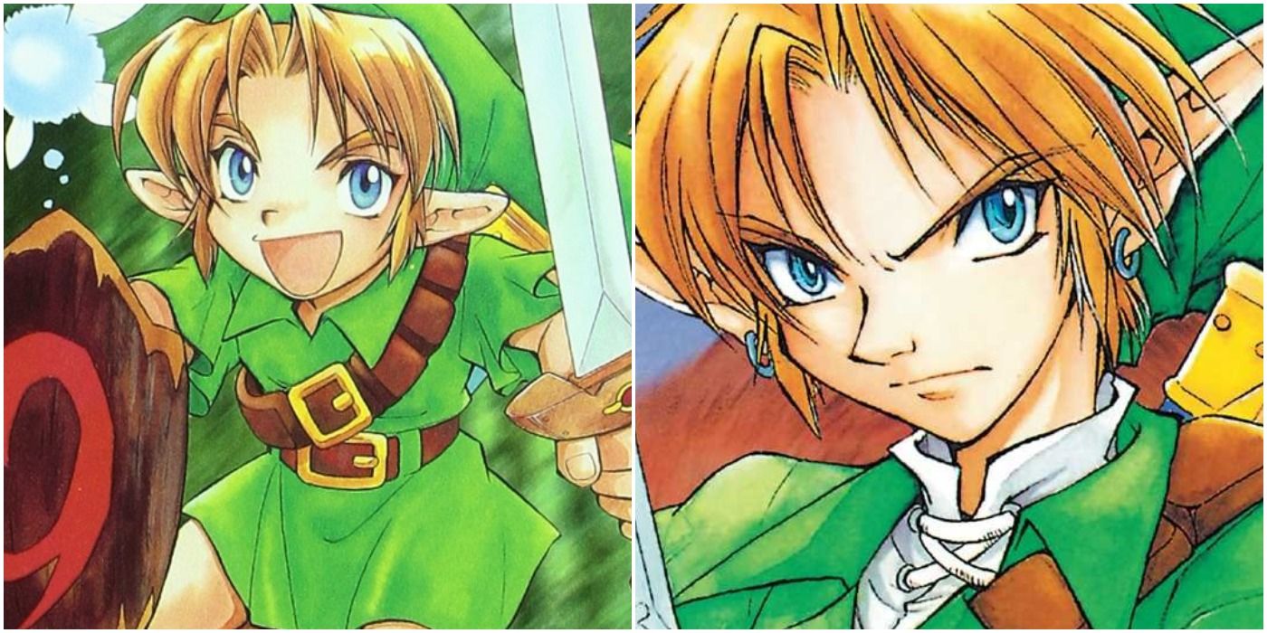 Some of Ocarina of Time manga!