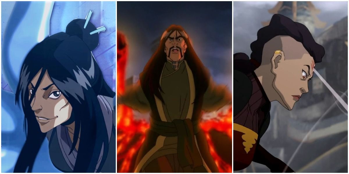 A collage of Ming-Hua, Ghazan, and P'Li of the Red Lotus