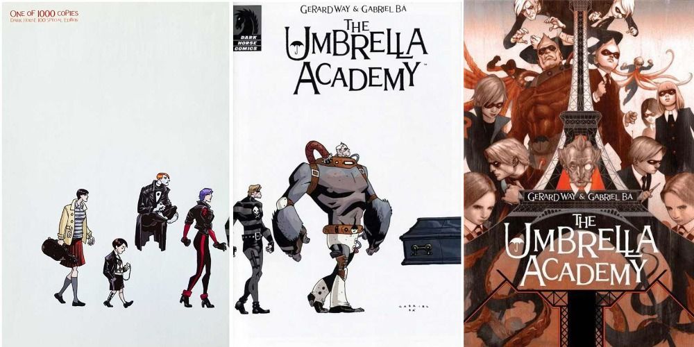 The Umbrella Academy: Apocalypse Suite #1 comic book wraparound variant cover.