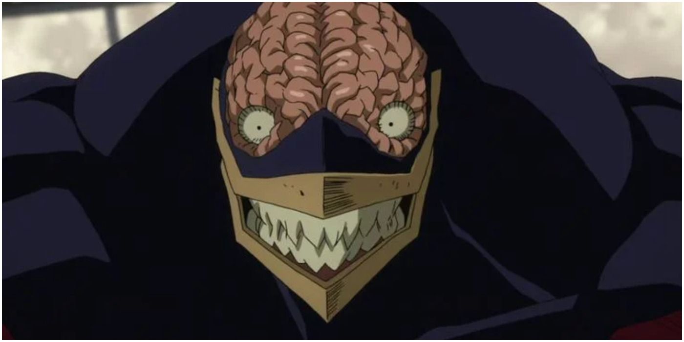 Nomu Grinning As It Prepares To Fight All Might