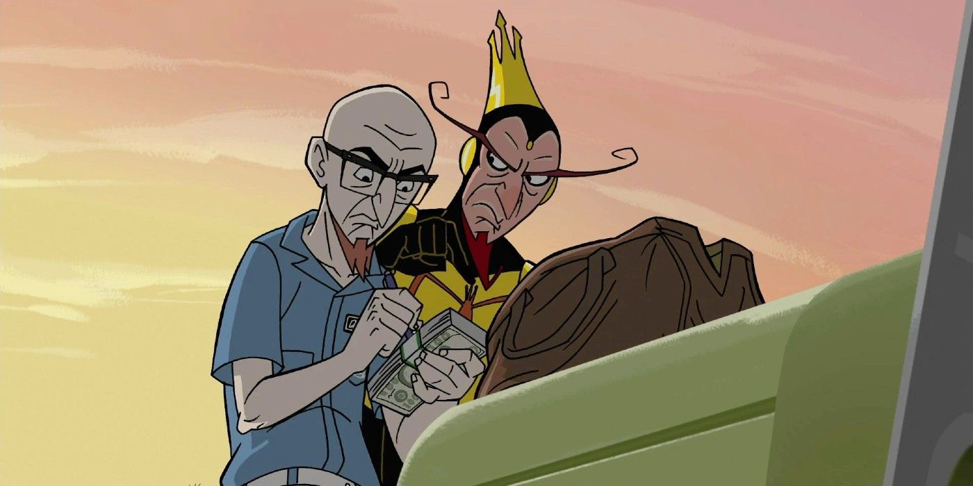 Venture Bros characters standing together