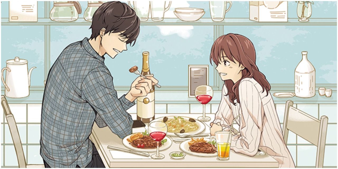 Woo Do Hee And Kim Hae Gyung Eating At The Diner In Shall We Have Dinner Tonight Manhwa